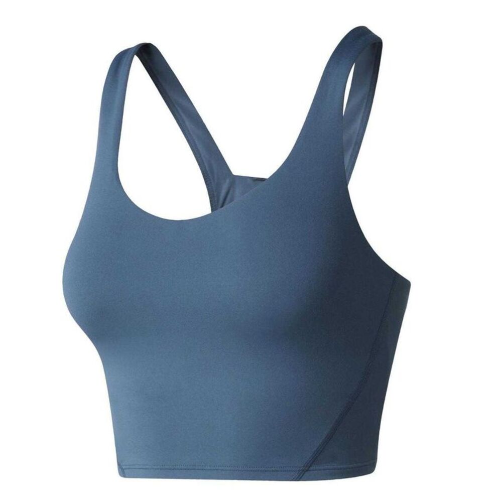 The North Face Womens/Ladies Jaida Cut-Out Back Sports Bra / Granite Grey